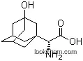 Molecular Structure of 709031-29-8 ((alphaS)-alpha-Amino-3-hydroxytricyclo[3.3.1.13,7]decane-1-acetic acid)